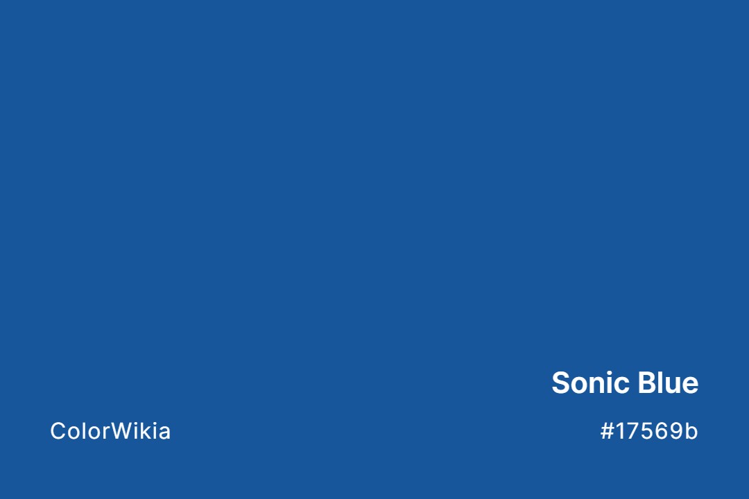 Sonic Blue Color – #17569b: Codes and Complete Breakdown