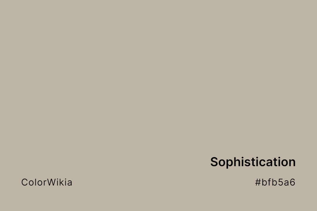 Sophistication Color – #bfb5a6: Codes and Complete Breakdown
