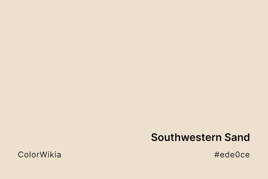 Southwestern Sand Color – #ede0ce: Codes and Complete Breakdown