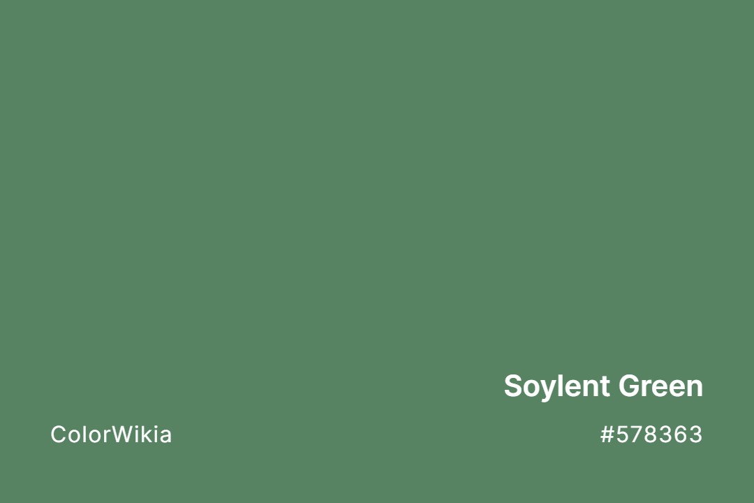 Soylent Green Color – #578363: Codes and Complete Breakdown