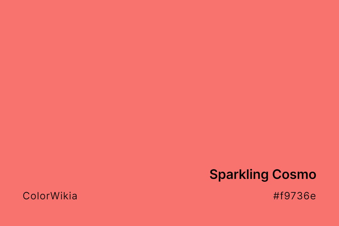Sparkling Cosmo Color – #f9736e: Codes and Complete Breakdown