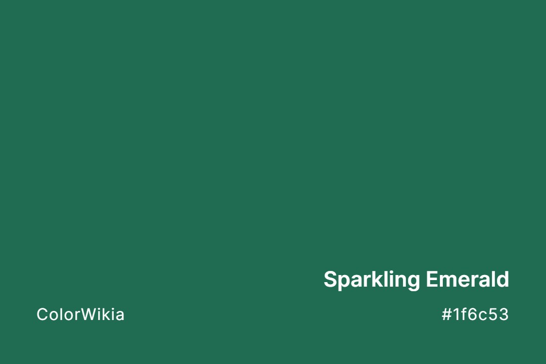 sparkling emerald color 1f6c53