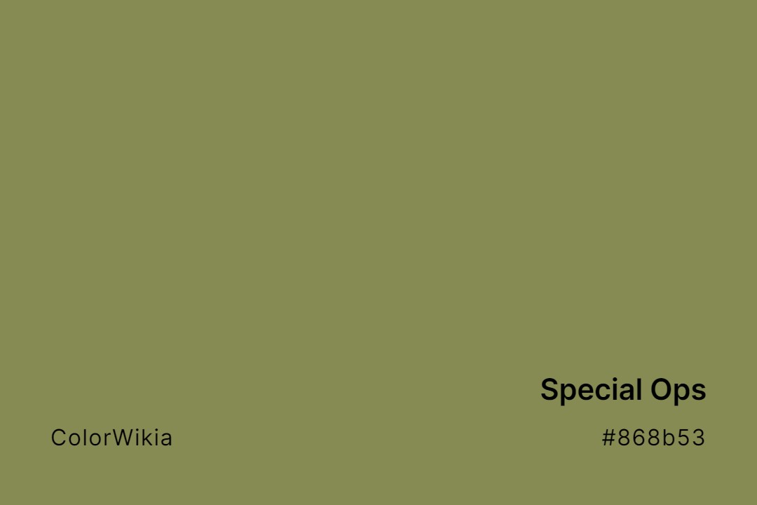 special ops color 868b53