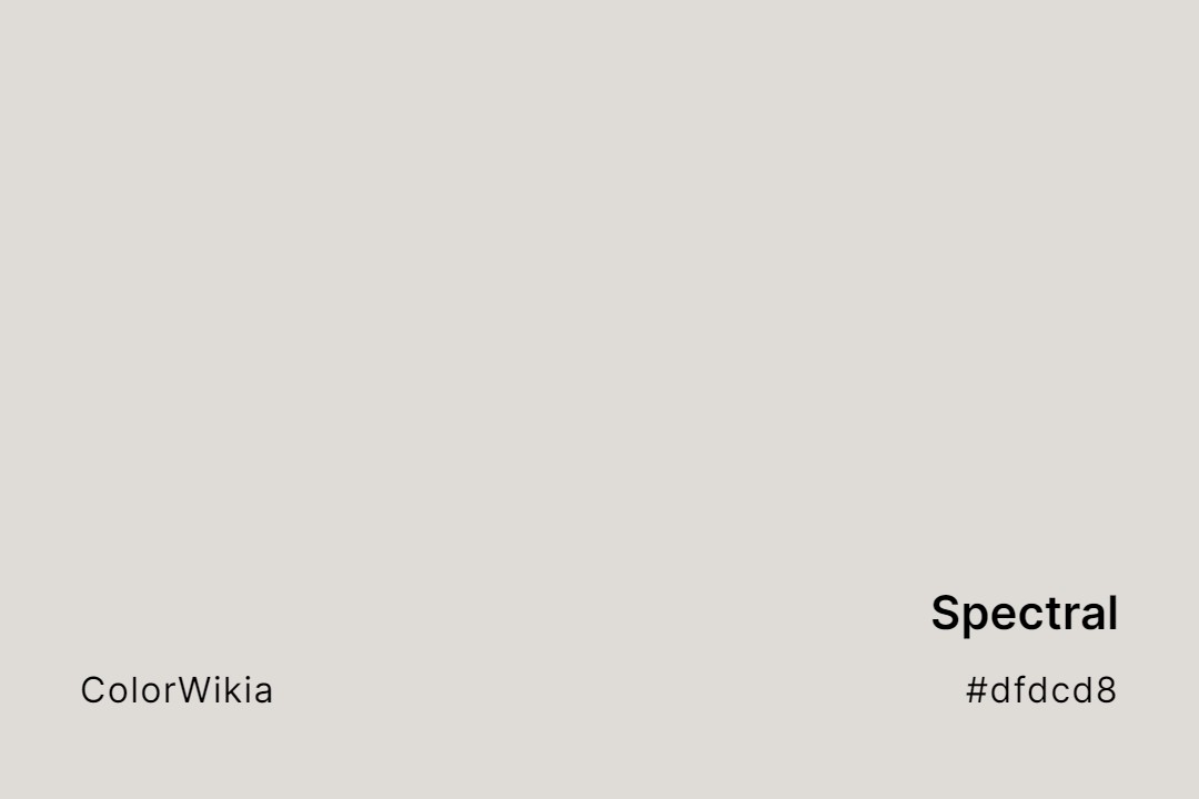 Spectral Color – #dfdcd8: Codes and Complete Breakdown