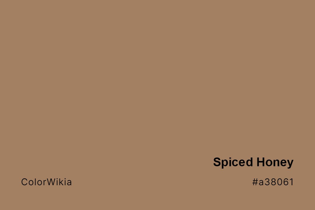 Spiced Honey Color – #a38061: Codes and Complete Breakdown