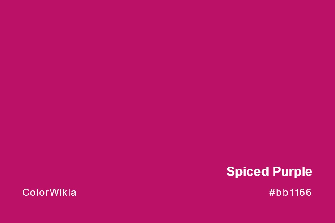 Spiced Purple Color – #bb1166: Codes and Complete Breakdown