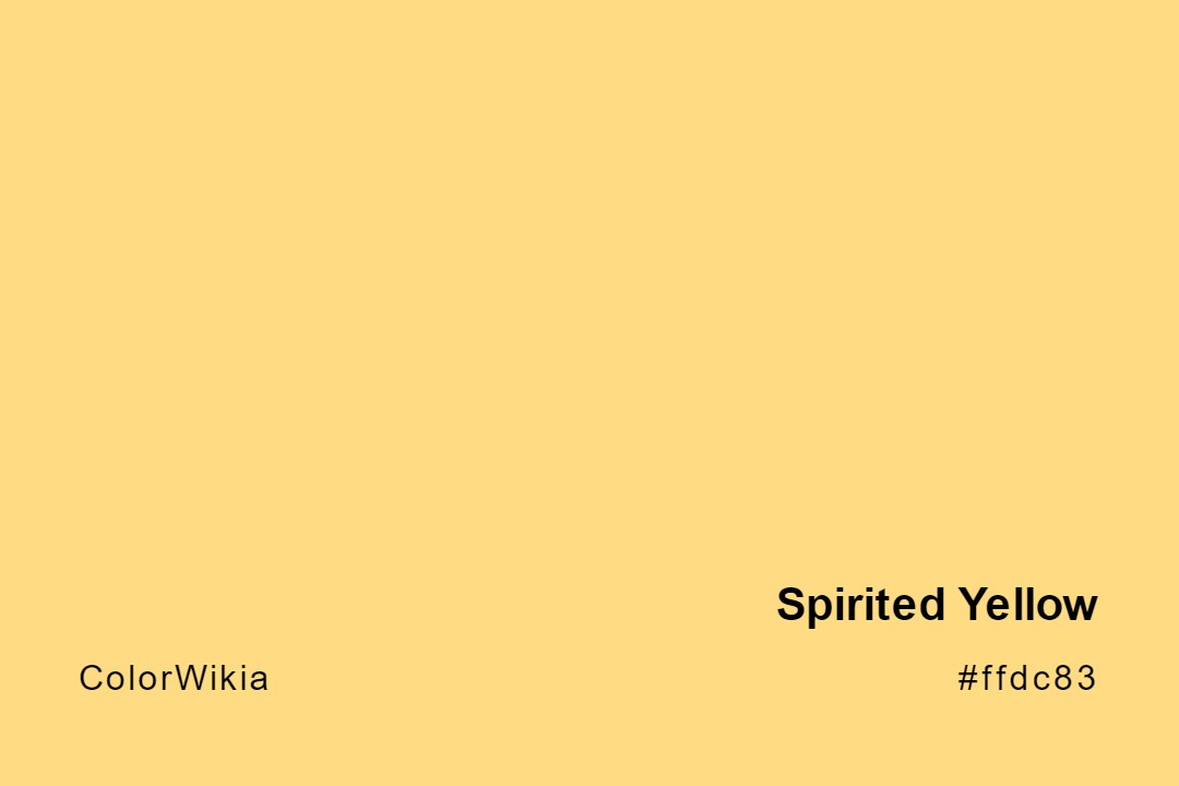 Spirited Yellow Color – #ffdc83: Codes and Complete Breakdown