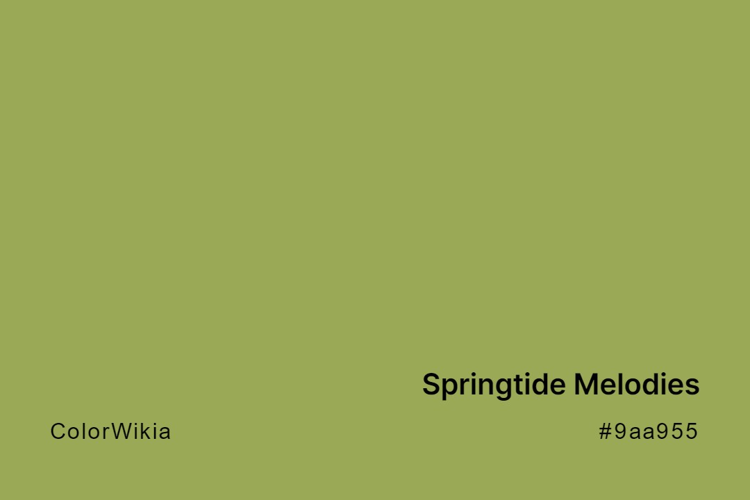 Springtide Melodies Color – #9aa955: Codes and Complete Breakdown