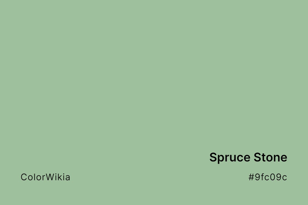 spruce stone color 9fc09c