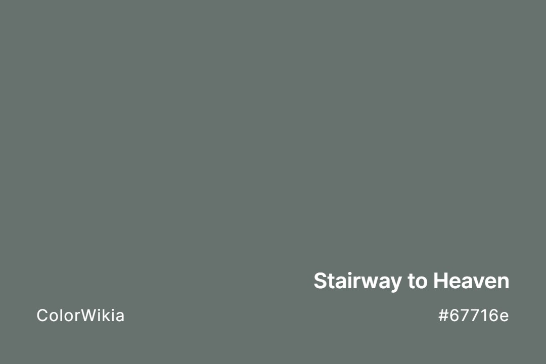 stairway to heaven color 67716e