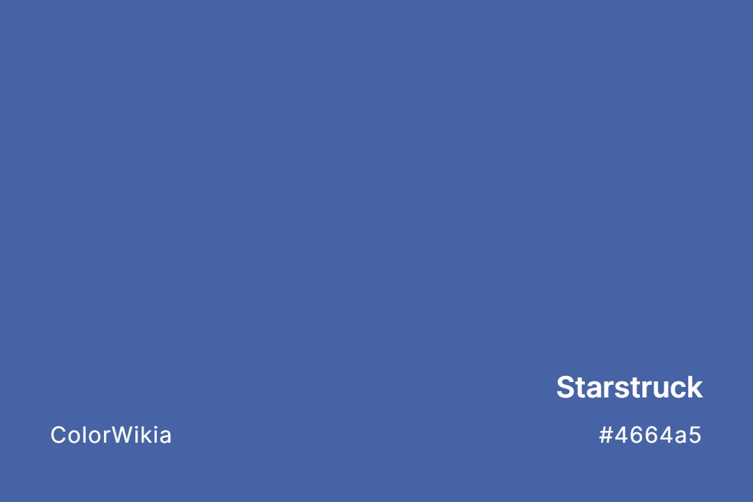 Starstruck Color – #4664a5: Codes and Complete Breakdown