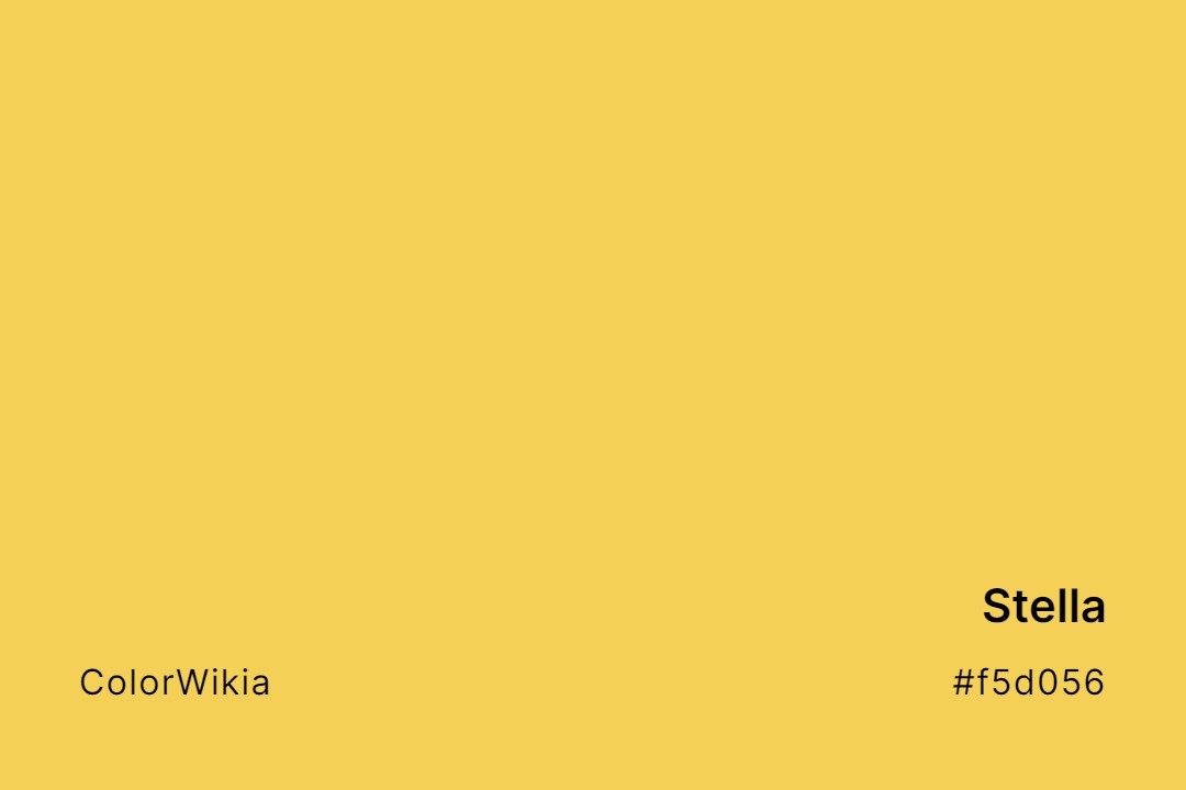 Stella Color – #f5d056: Codes and Complete Breakdown