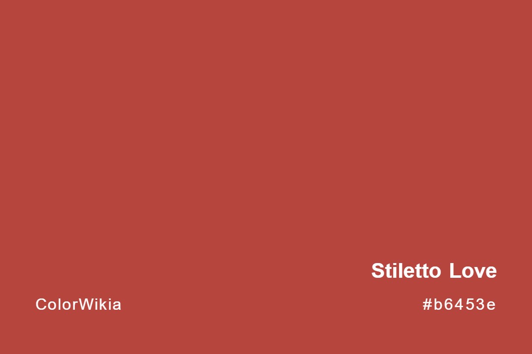 stiletto love color b6453e
