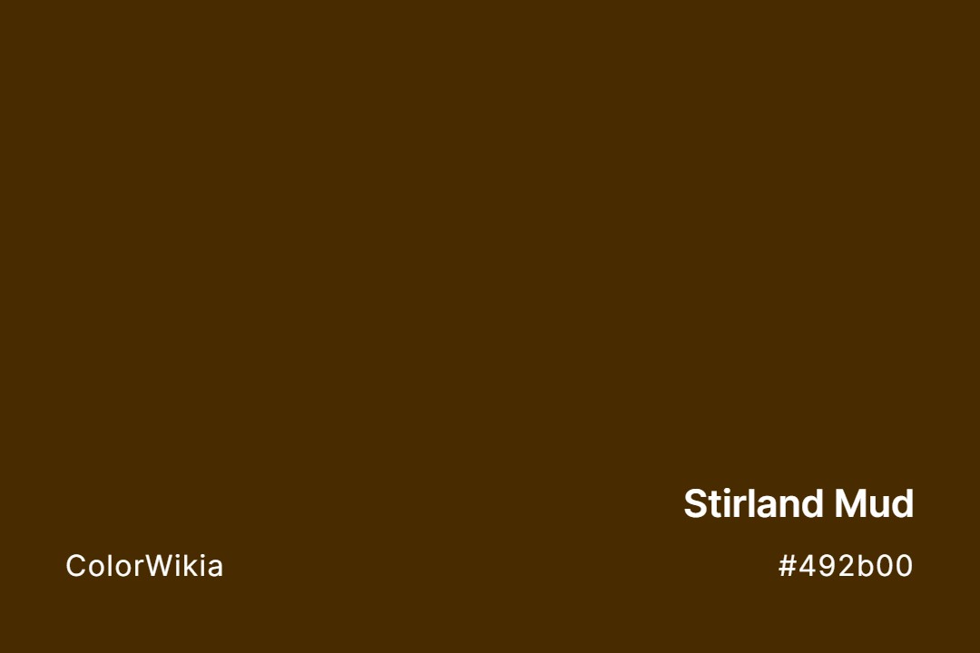 stirland mud color 492b00
