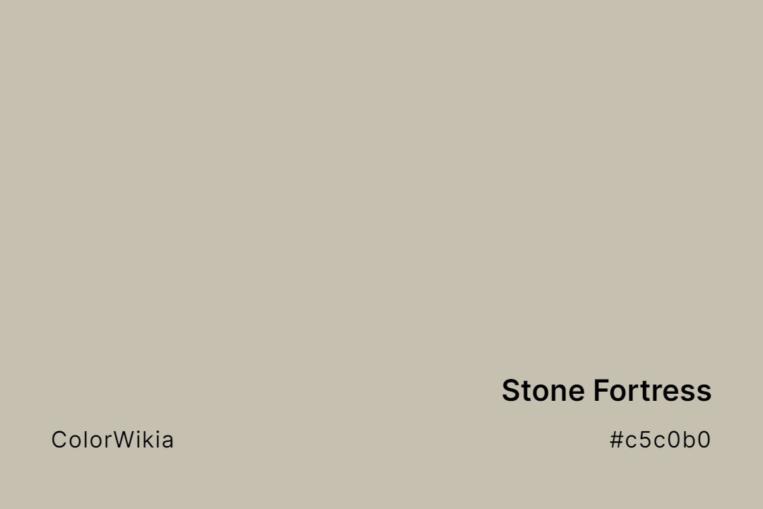 stone fortress color c5c0b0