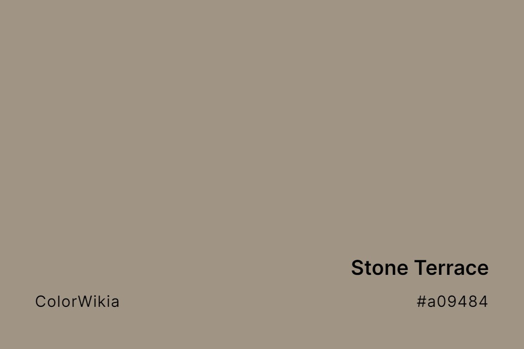 stone terrace color a09484