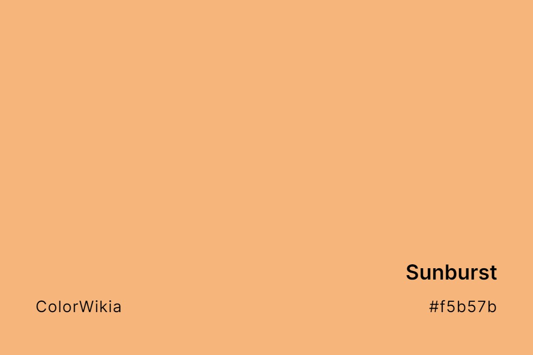 sunburst color f5b57b