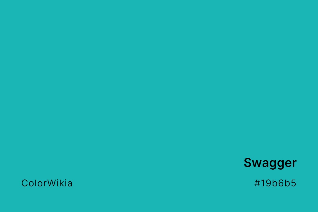 Swagger Color – #19b6b5: Codes and Complete Breakdown