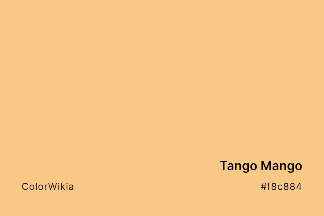 tango mango color f8c884