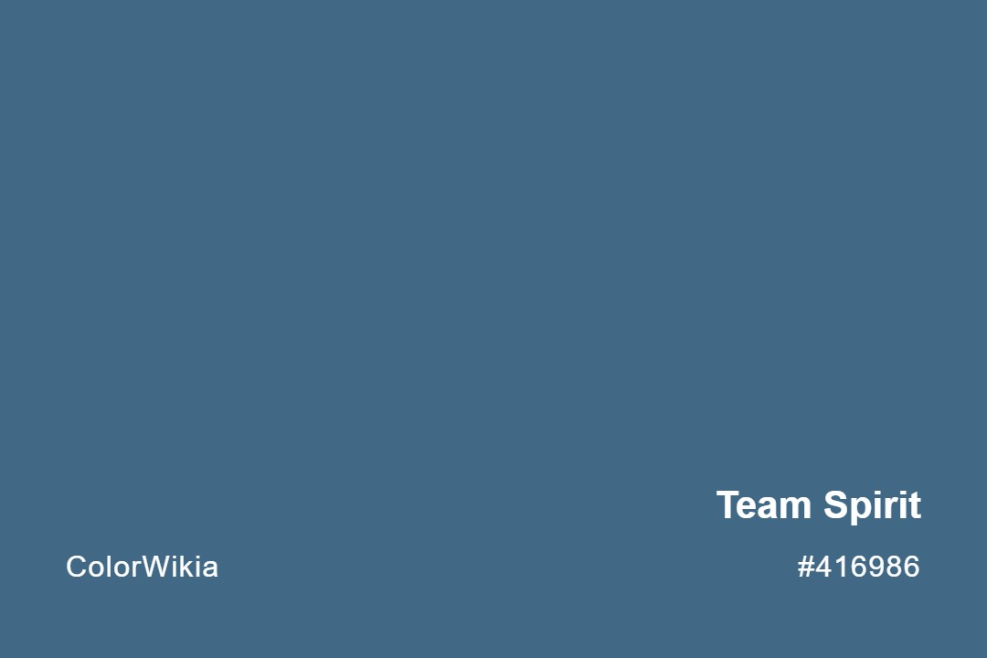 team spirit color 416986