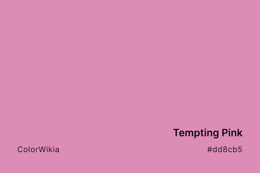 Tempting Pink Color – #dd8cb5: Codes and Complete Breakdown