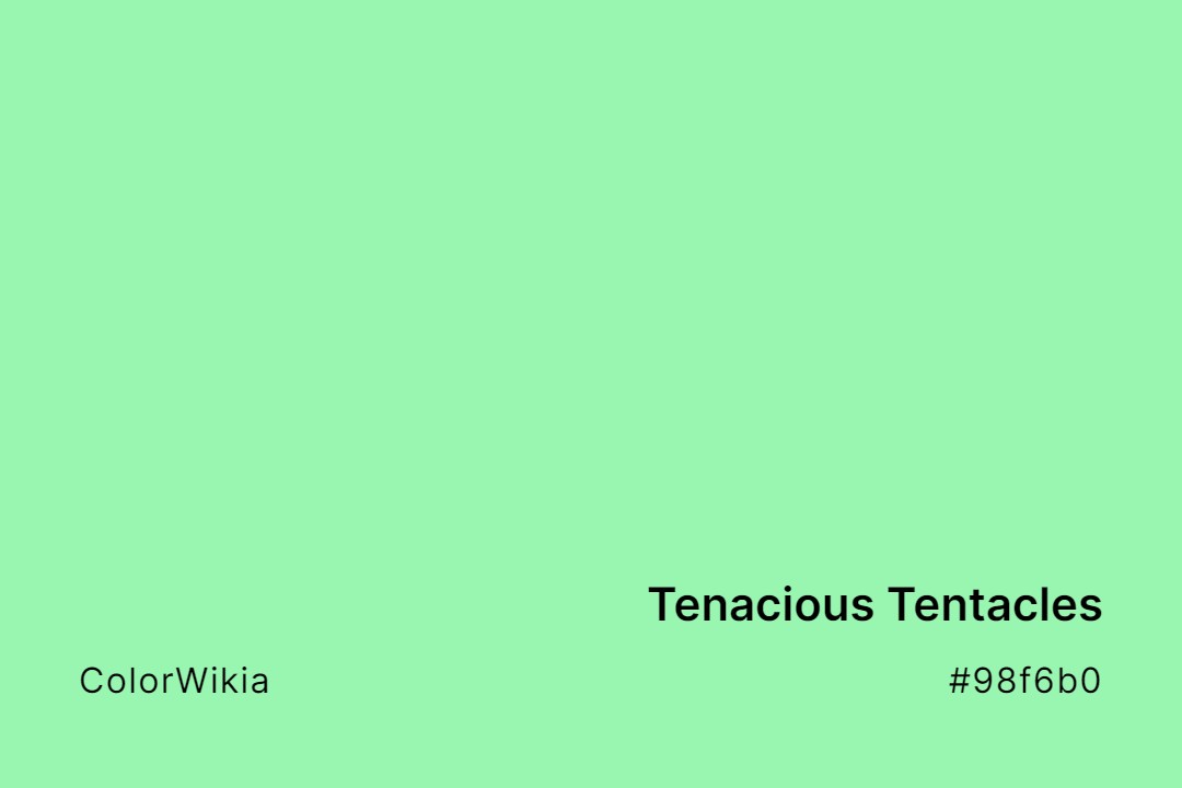 Tenacious Tentacles Color – #98f6b0: Codes and Complete Breakdown