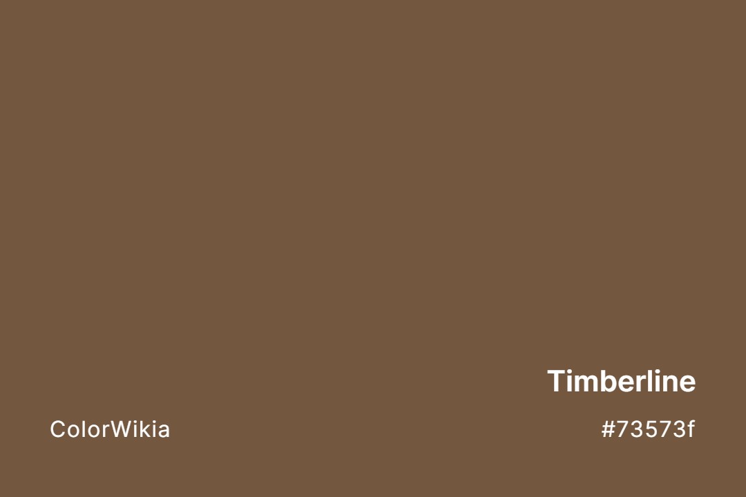 Timberline Color – #73573f: Codes and Complete Breakdown