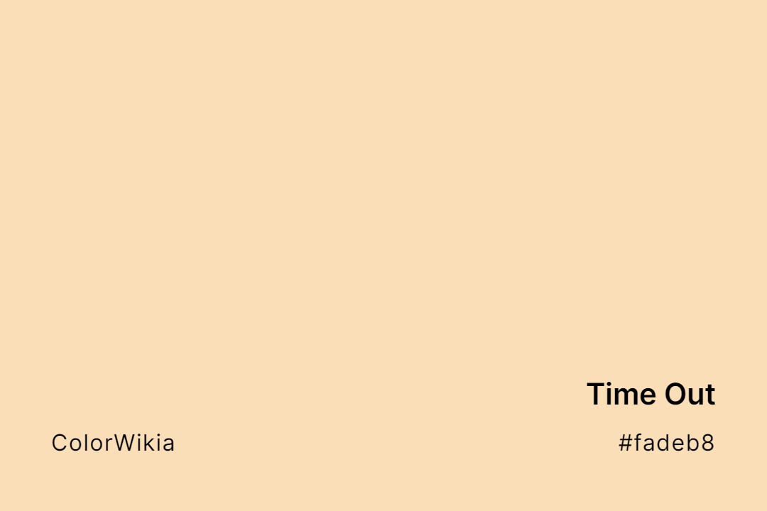 time out color fadeb8