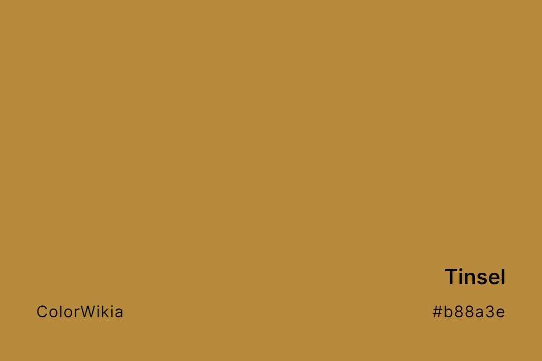 Tinsel Color – #b88a3e: Codes and Complete Breakdown