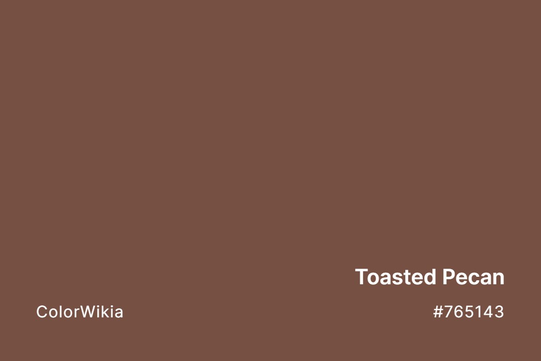 toasted pecan color 765143