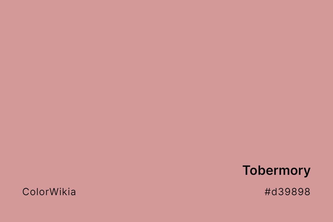 Tobermory Color – #d39898: Codes and Complete Breakdown