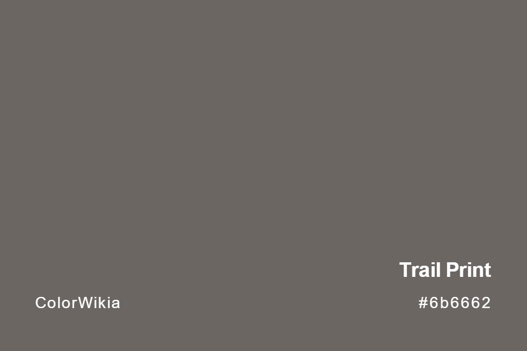 trail print color 6b6662