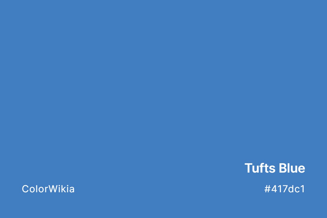 Tufts Blue Color – #417dc1: Codes and Complete Breakdown