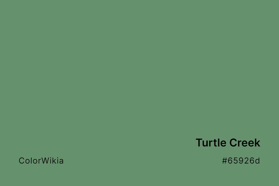 turtle creek color 65926d