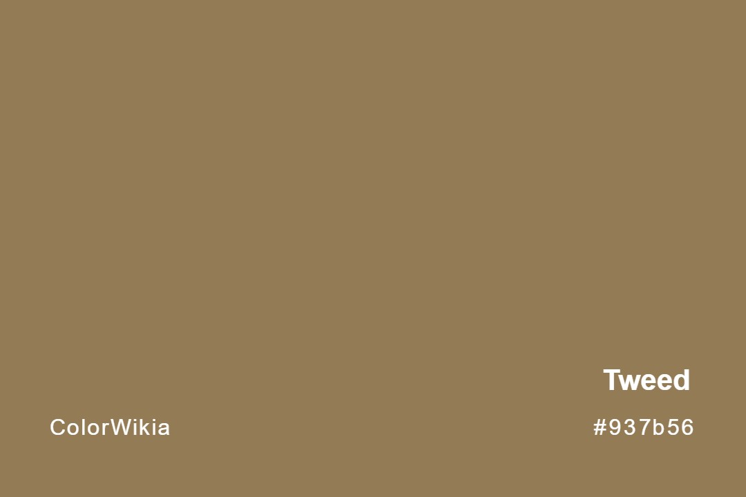 tweed color 937b56