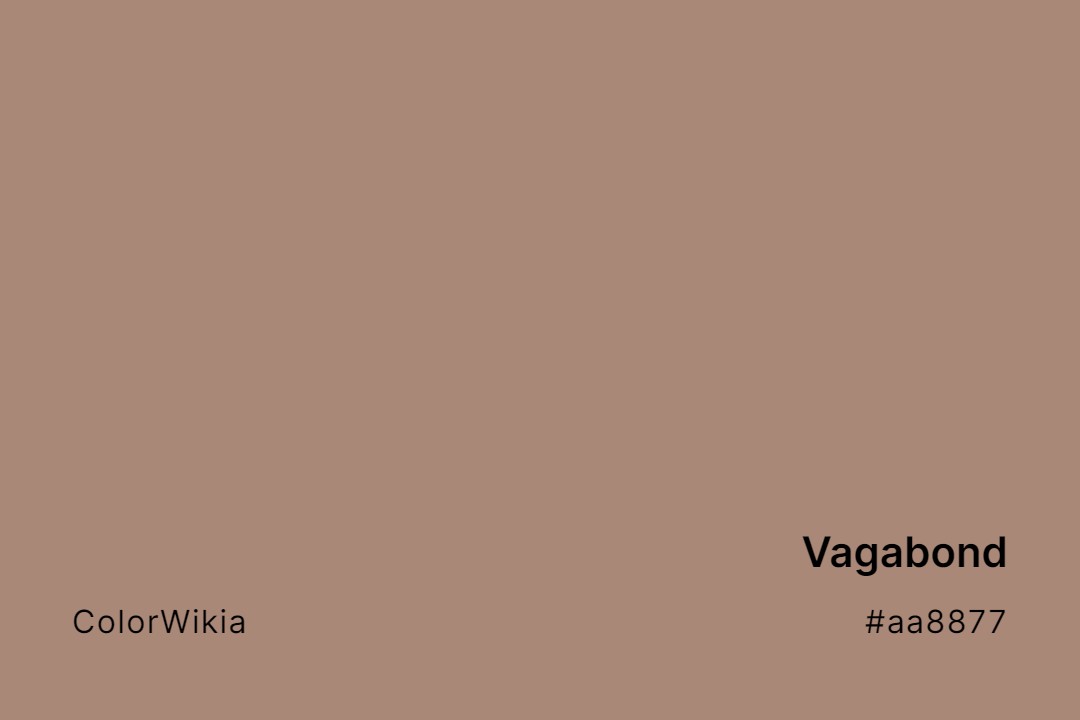 Vagabond Color – #aa8877: Codes and Complete Breakdown