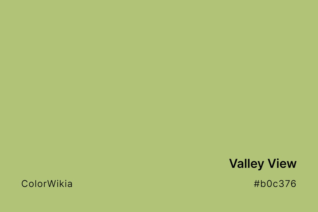 valley view color b0c376