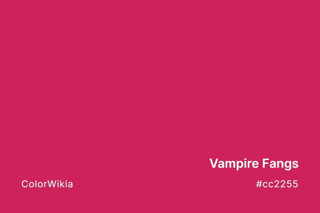 Vampire Fangs Color – #cc2255: Codes and Complete Breakdown