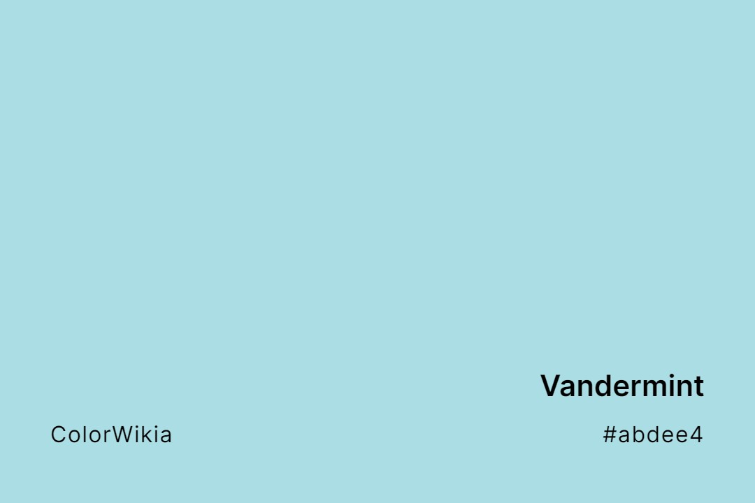 Vandermint Color – #abdee4: Codes and Complete Breakdown