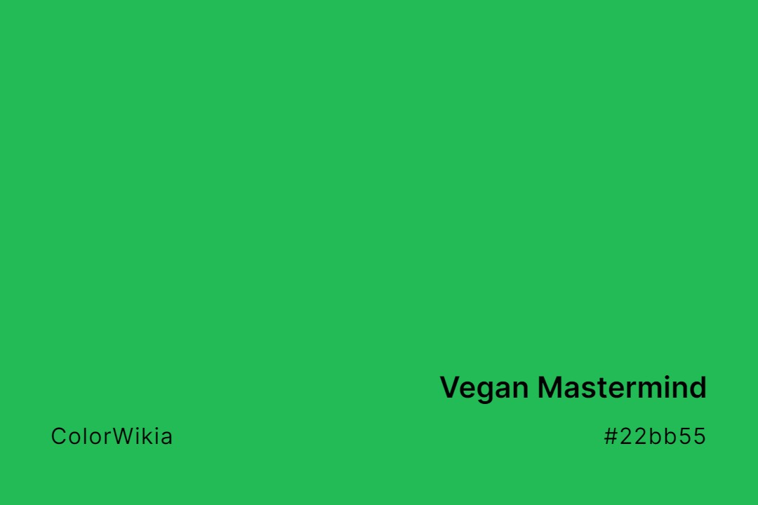 Vegan Mastermind Color – #22bb55: Codes and Complete Breakdown