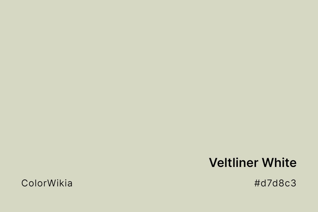Veltliner White Color – #d7d8c3: Codes and Complete Breakdown
