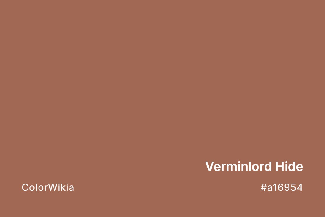 Verminlord Hide Color – #a16954: Codes and Complete Breakdown