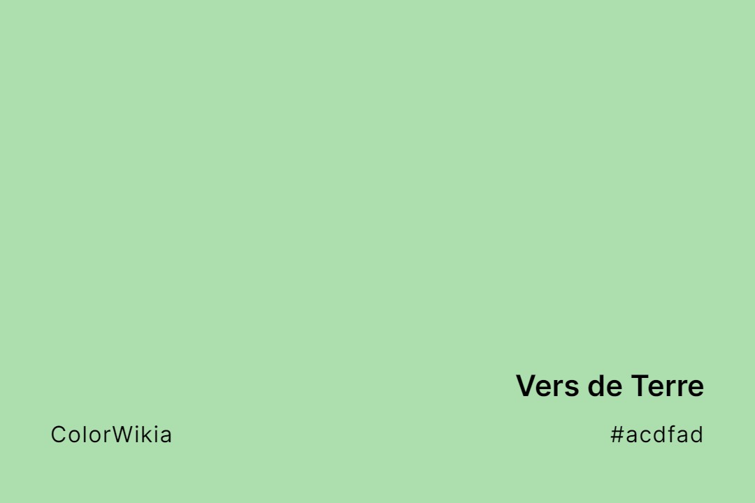 Vers de Terre Color – #acdfad: Codes and Complete Breakdown
