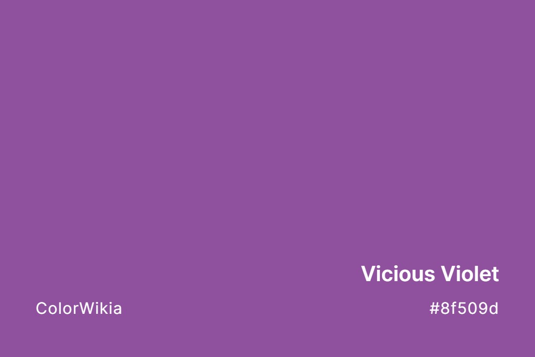 Vicious Violet Color – #8f509d: Codes and Complete Breakdown