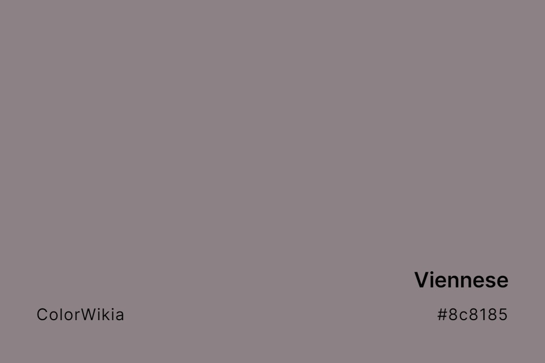Viennese Color – #8c8185: Codes and Complete Breakdown
