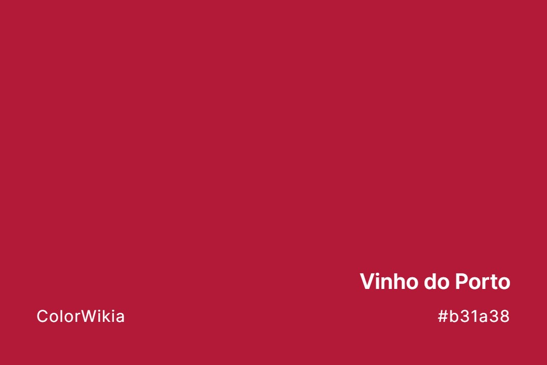 Vinho do Porto Color – #b31a38: Codes and Complete Breakdown