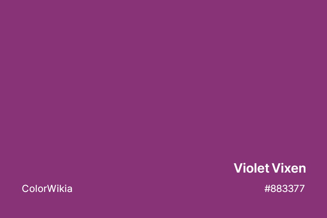 Violet Vixen Color – #883377: Codes and Complete Breakdown