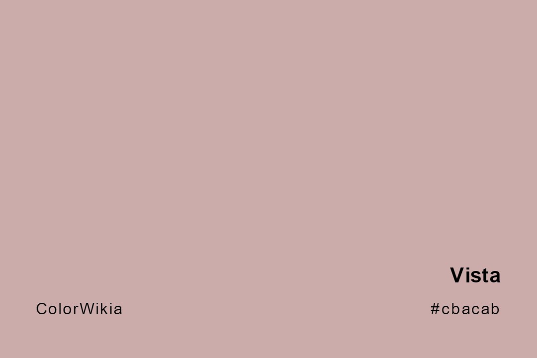Vista Color – #cbacab: Codes and Complete Breakdown