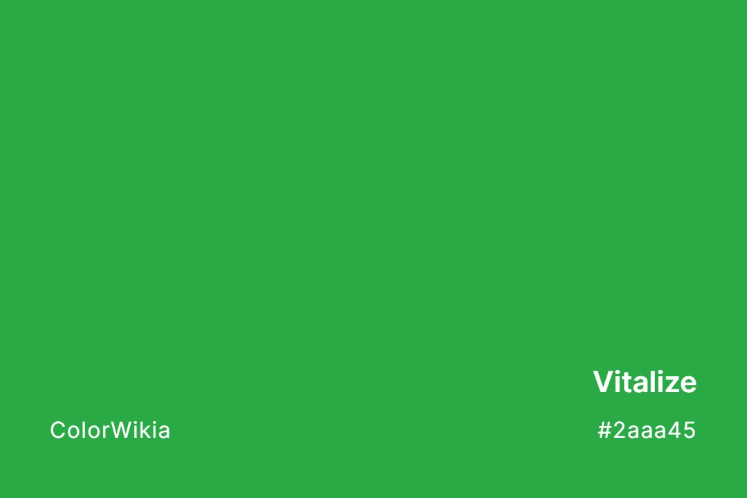Vitalize Color – #2aaa45: Codes and Complete Breakdown