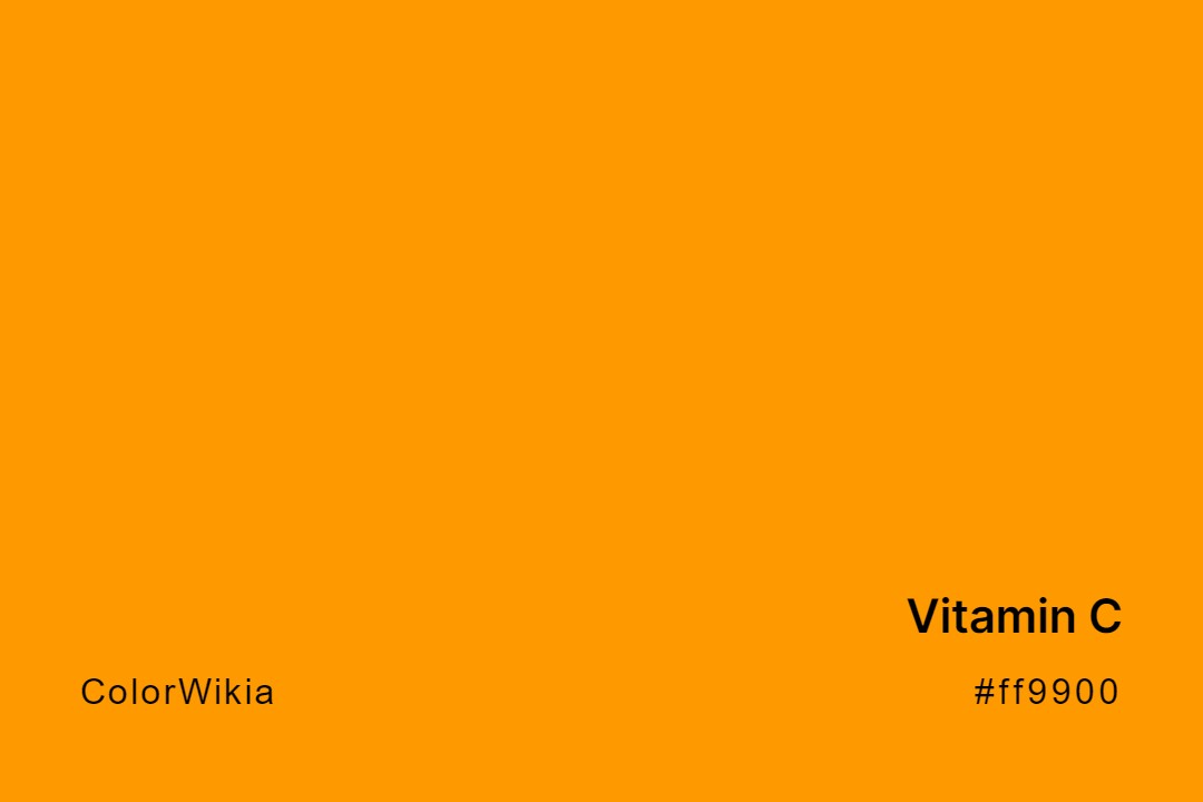 Vitamin C Color – #ff9900: Codes and Complete Breakdown